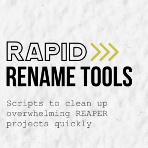 Rapid Rename Tools
